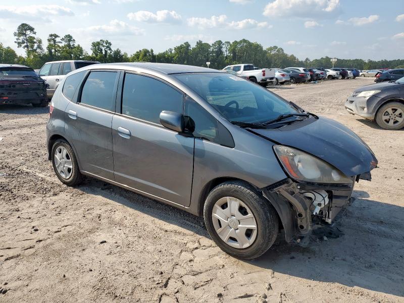 JHMGE8H35DC083053 - 2013 HONDA FIT GRAY photo 4