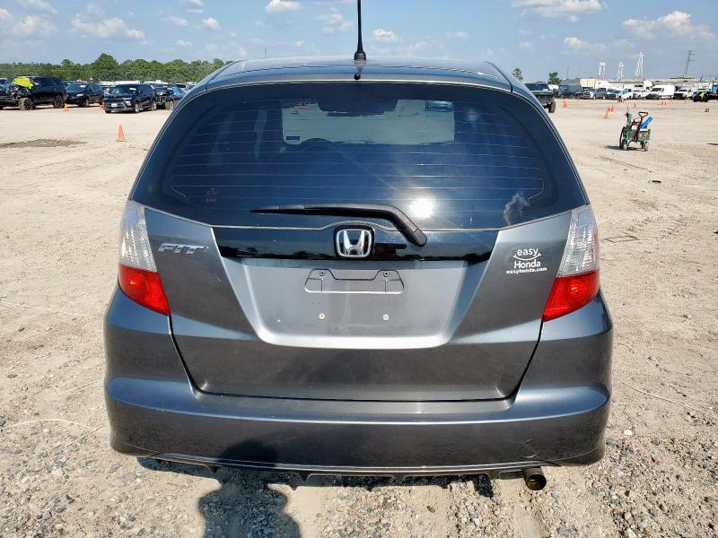 JHMGE8H35DC083053 - 2013 HONDA FIT GRAY photo 6