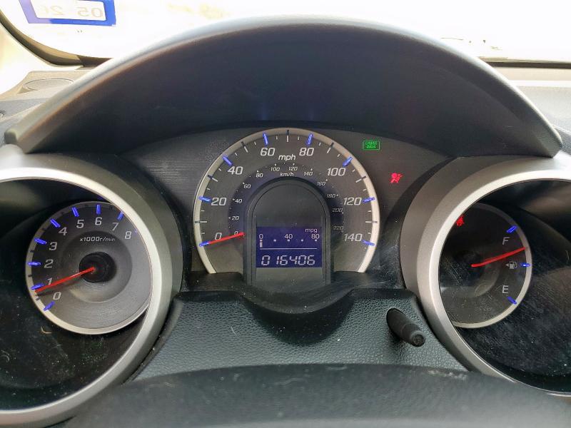 JHMGE8H35DC083053 - 2013 HONDA FIT GRAY photo 9