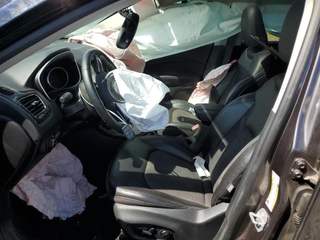 3C4NJDBB8JT325606 - 2018 JEEP COMPASS LATITUDE Сұр фото 7