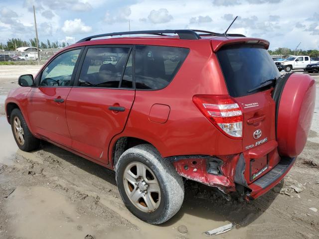 2T3ZF4DVXAW048993 - 2010 TOYOTA RAV4 RED photo 2