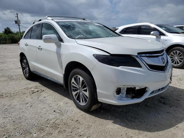 5J8TB3H70HL000277 - 2017 ACURA RDX ADVANCE WHITE photo 4