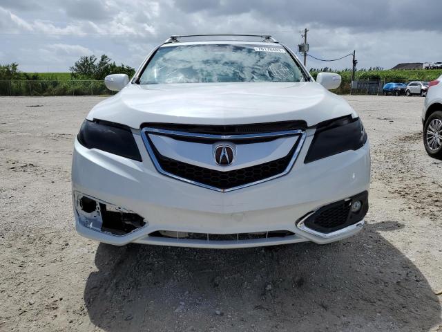 5J8TB3H70HL000277 - 2017 ACURA RDX ADVANCE WHITE photo 5