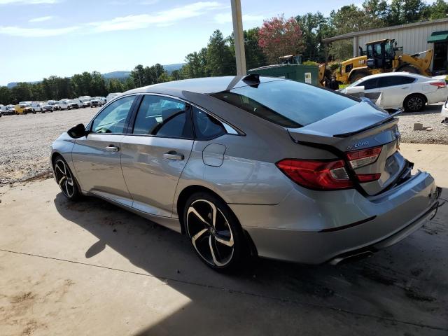 1HGCV1F33NA045801 - 2022 HONDA ACCORD SPORT SILVER photo 2