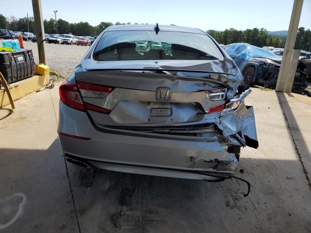 1HGCV1F33NA045801 - 2022 HONDA ACCORD SPORT SILVER photo 6