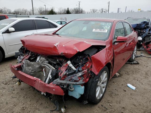 1G11H5SA3DF180506 - 2013 CHEVROLET MALIBU LTZ ბურგუნდია ფოტო 1