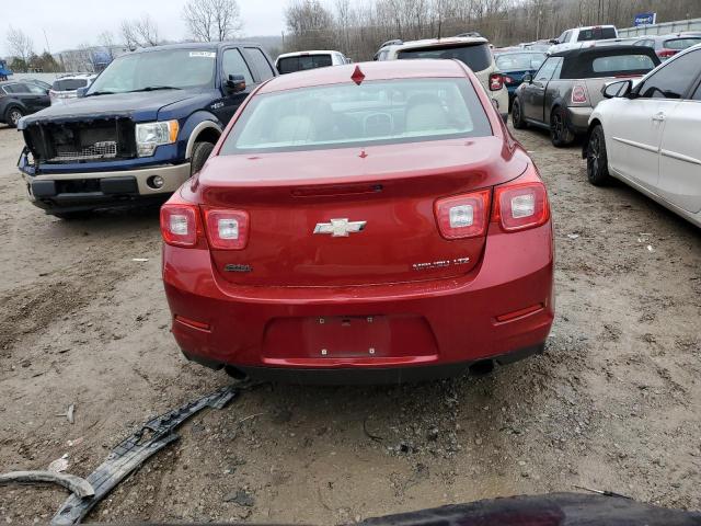 1G11H5SA3DF180506 - 2013 CHEVROLET MALIBU LTZ ბურგუნდია ფოტო 6