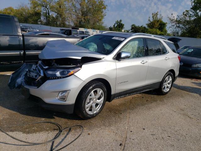 3GNAXXEV3MS163888 - 2021 CHEVROLET EQUINOX PREMIER SILVER photo 1