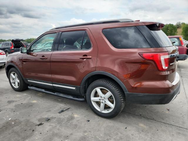 1FM5K8D84GGA97733 - 2016 FORD EXPLORER XLT بني صورة 2