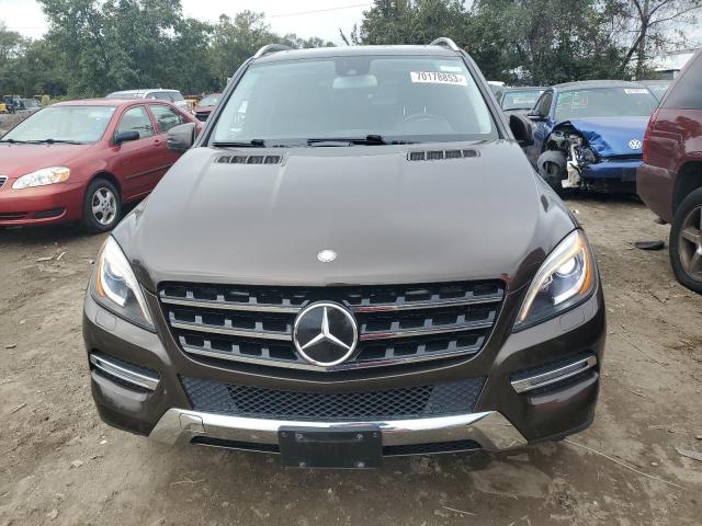 4JGDA5HB4DA132353 - 2013 MERCEDES-BENZ ML 350 4MATIC BROWN photo 5