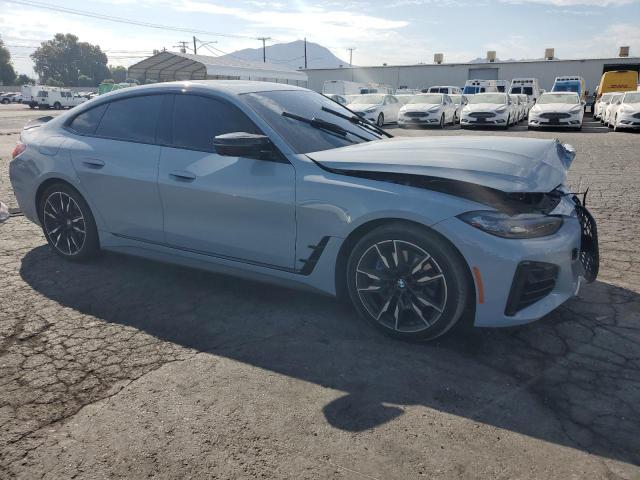 WBA13AW09NFM14758 - 2022 BMW M440XI GRAN COUPE GRAY photo 4