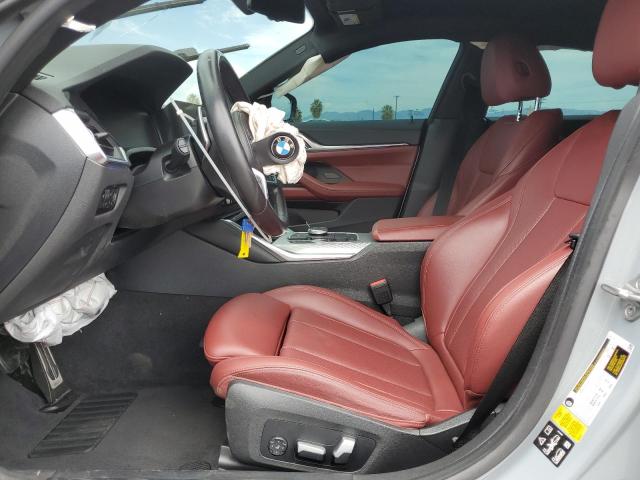 WBA13AW09NFM14758 - 2022 BMW M440XI GRAN COUPE GRAY photo 7
