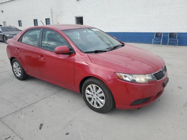 KNAFU4A24D5729808 - 2013 KIA FORTE EX RED photo 4