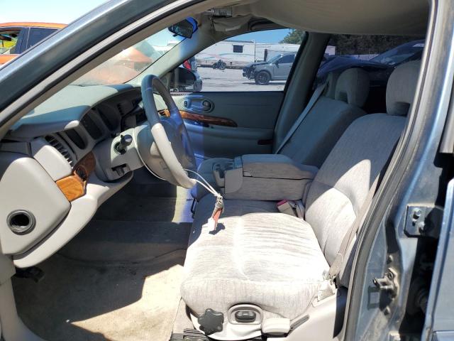 1G4HP54K224192276 - 2002 BUICK LESABRE CUSTOM BLUE photo 7