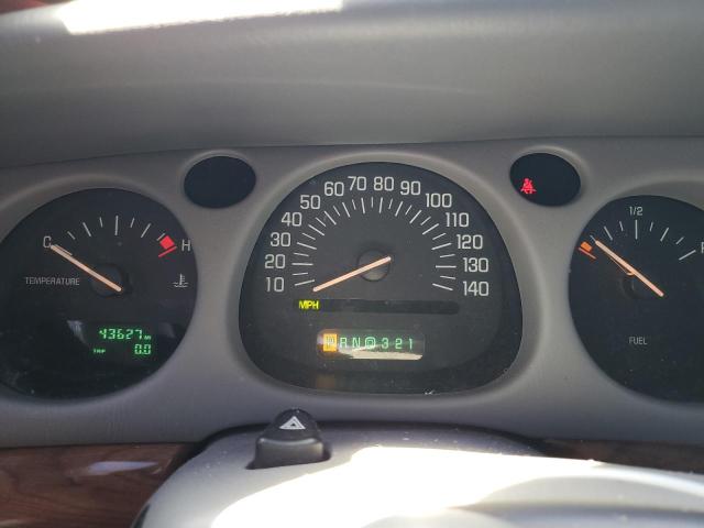 1G4HP54K224192276 - 2002 BUICK LESABRE CUSTOM BLUE photo 9