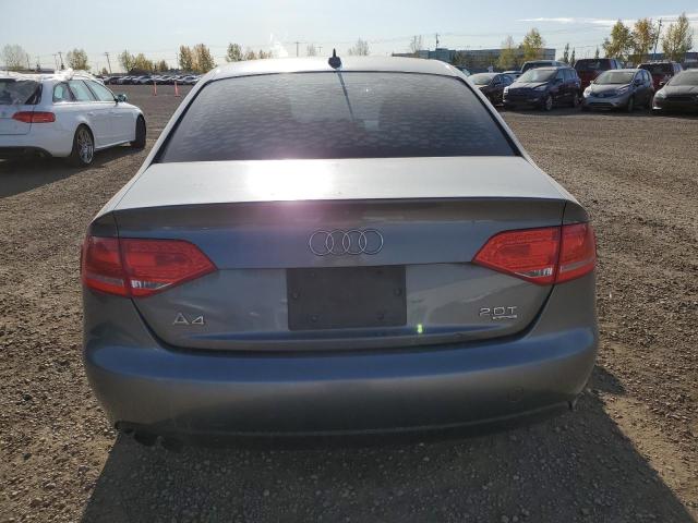 WAUBFCFL1CA010039 - 2012 AUDI A4 PREMIUM GRAY photo 6