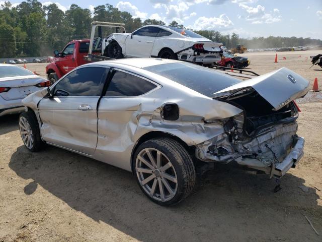 1HGCS12859A017577 - 2009 HONDA ACCORD EXL SILVER photo 2