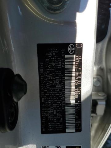 5YFB4MDE6RP119281 - 2024 TOYOTA COROLLA LE SILVER photo 12