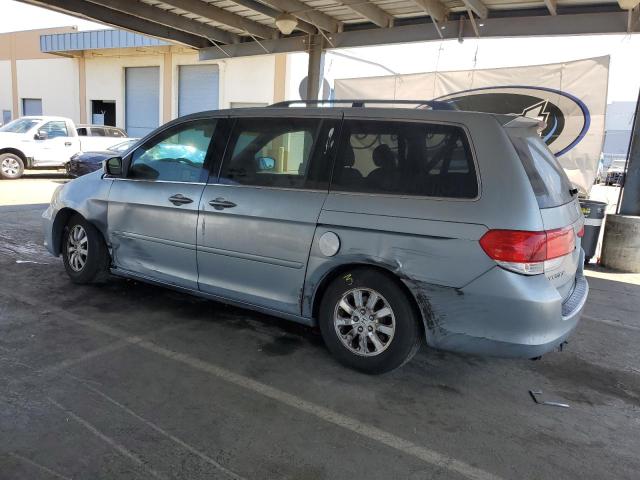 5FNRL38488B096254 - 2008 HONDA ODYSSEY EX BLUE photo 2