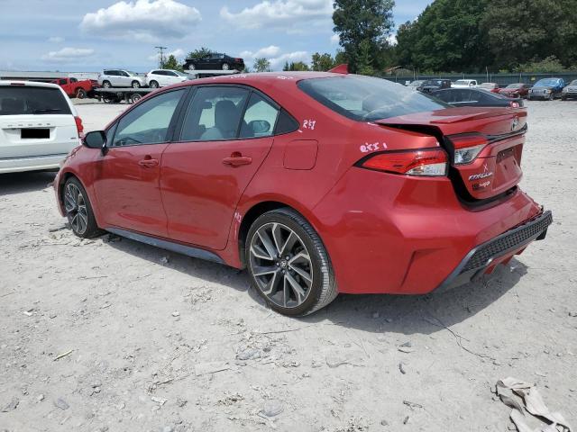 5YFS4RCE7LP056973 - 2020 TOYOTA COROLLA SE Червоний фото 2