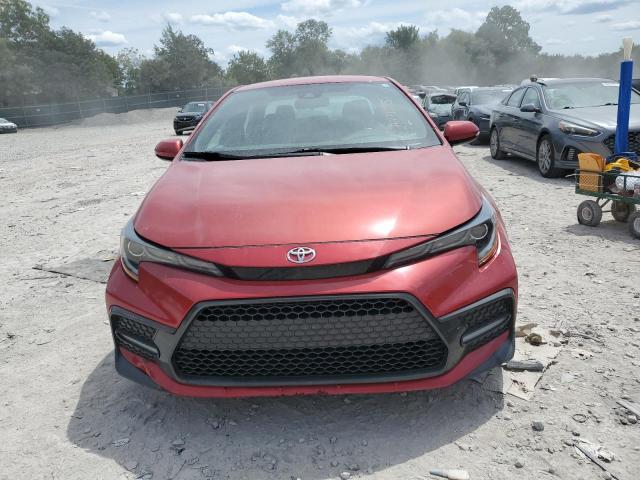 5YFS4RCE7LP056973 - 2020 TOYOTA COROLLA SE Червоний фото 5