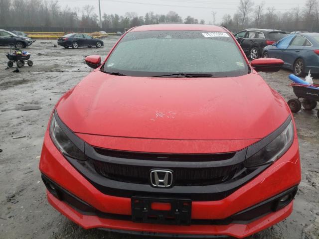 2HGFC2F8XLH564685 - 2020 HONDA CIVIC SPORT წითელი ფოტო 5