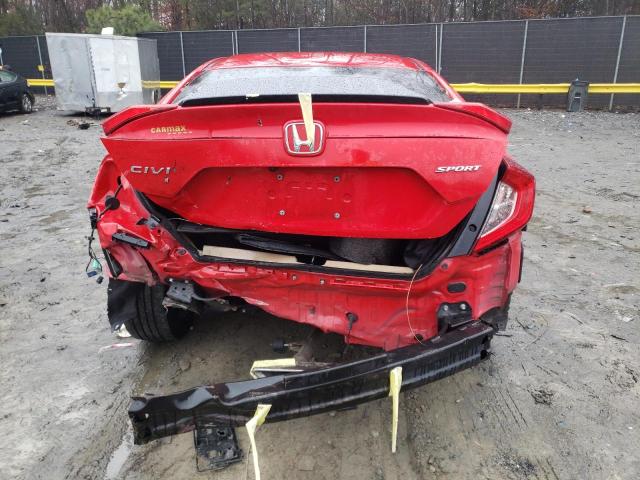 2HGFC2F8XLH564685 - 2020 HONDA CIVIC SPORT წითელი ფოტო 6