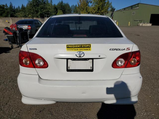 1NXBR32E08Z959214 - 2008 TOYOTA COROLLA CE WHITE photo 6