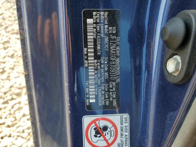 JF1ZNAA10F8709310 - 2015 TOYOTA SCION FR-S 蓝色 照片 13