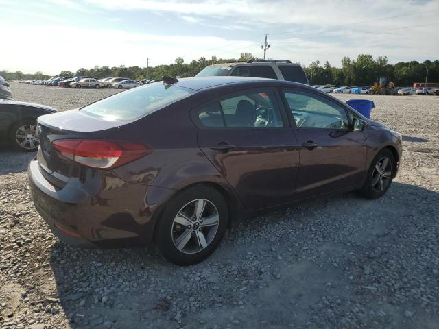 3KPFL4A78JE170846 - 2018 KIA FORTE LX Темно-червоний фото 3