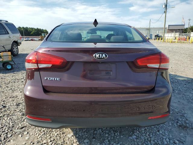 3KPFL4A78JE170846 - 2018 KIA FORTE LX Темно-червоний фото 6