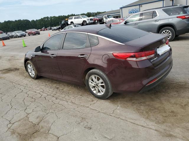 5XXGT4L34JG221748 - 2018 KIA OPTIMA LX BURGUNDY photo 2