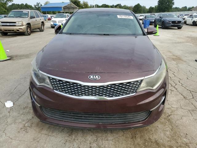 5XXGT4L34JG221748 - 2018 KIA OPTIMA LX BURGUNDY photo 5