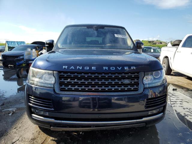 SALGR2KF4GA296798 - 2016 LAND ROVER RANGE ROVE BLUE photo 5