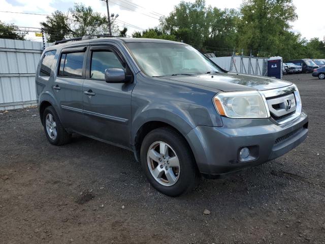 5FNYF4H5XBB052474 - 2011 HONDA PILOT EXL GRAY photo 4