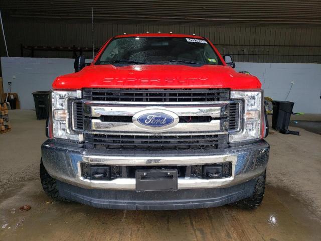 1FT8W3BT3KEG29106 - 2019 FORD F350 SUPER DUTY RED photo 5