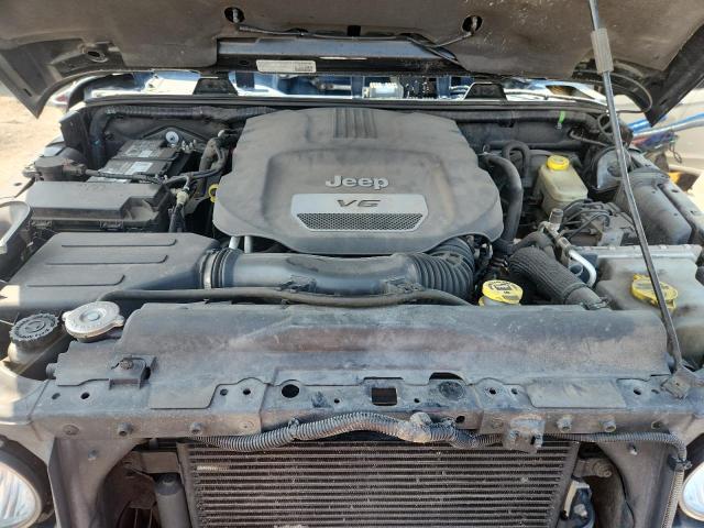 1C4BJWEG9EL223349 - 2014 JEEP WRANGLER U SAHARA BLACK photo 12