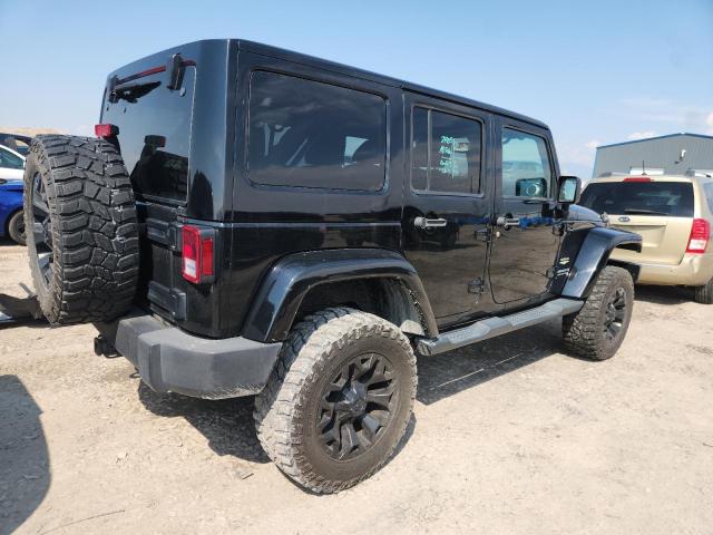 1C4BJWEG9EL223349 - 2014 JEEP WRANGLER U SAHARA BLACK photo 3