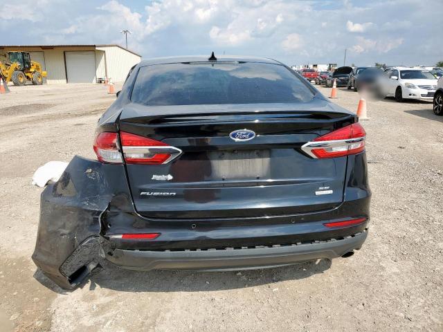 3FA6P0HD4KR231716 - 2019 FORD FUSION SE BLACK photo 6