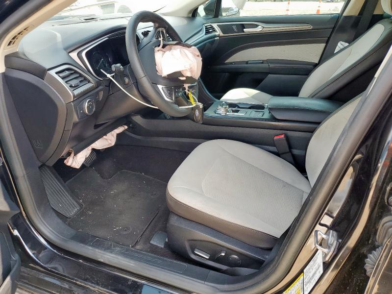 3FA6P0HD4KR231716 - 2019 FORD FUSION SE BLACK photo 7