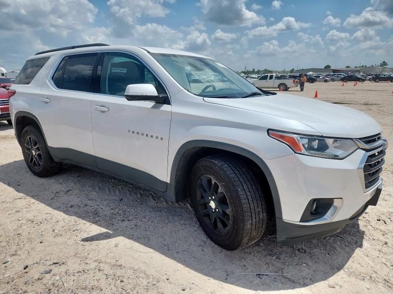 1GNERGKW1KJ272387 - 2019 CHEVROLET TRAVERSE LT Blanco foto 4