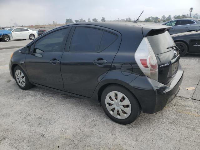 JTDKDTB3XC1517813 - 2012 TOYOTA PRIUS C BLACK photo 2