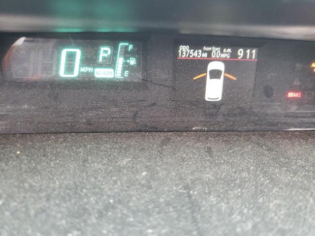 JTDKDTB3XC1517813 - 2012 TOYOTA PRIUS C BLACK photo 9