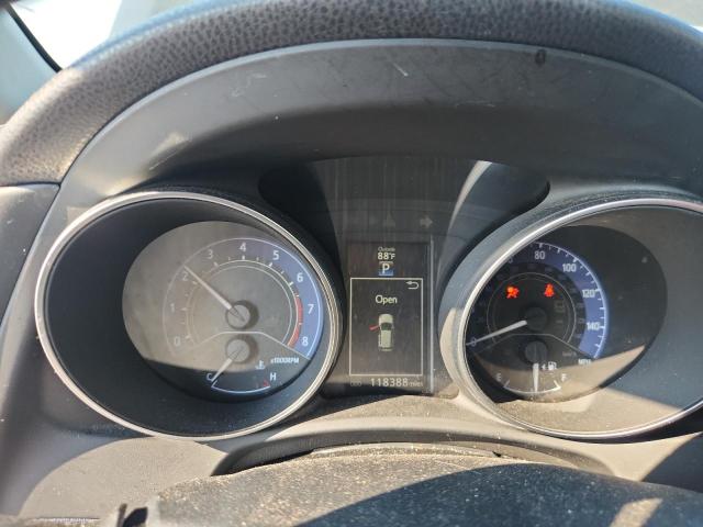 JTNKARJE5JJ571740 - 2018 TOYOTA COROLLA IM Negro foto 9