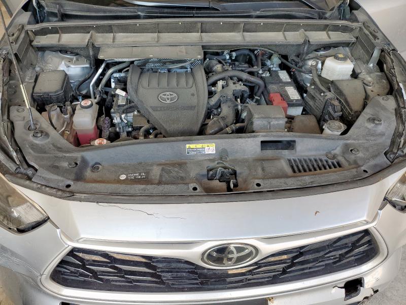 5TDKDRAHXPS014968 - 2023 TOYOTA HIGHLANDER L ვერცხლისფერი ფოტო 12