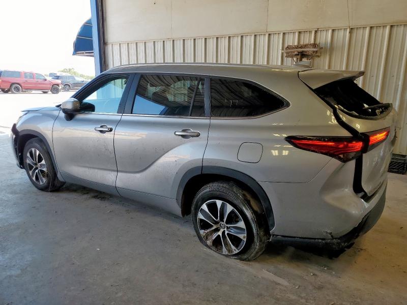 5TDKDRAHXPS014968 - 2023 TOYOTA HIGHLANDER L ვერცხლისფერი ფოტო 2