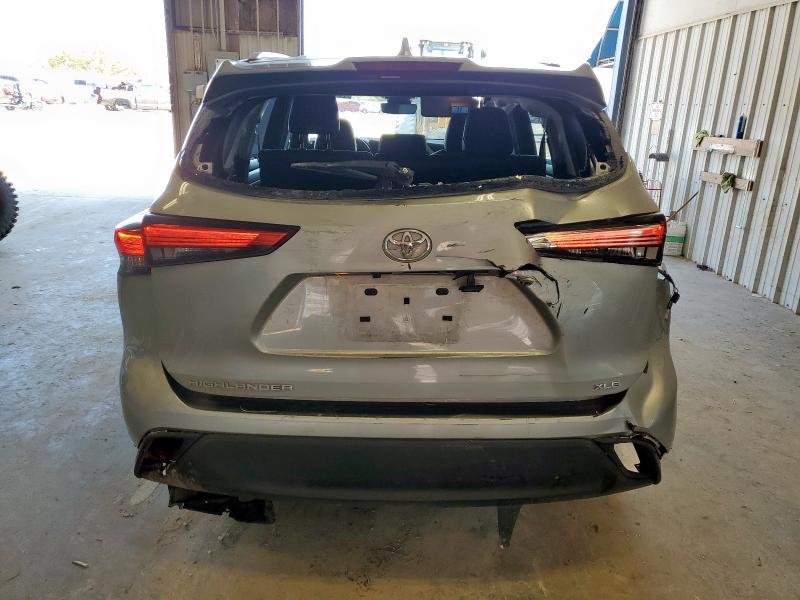 5TDKDRAHXPS014968 - 2023 TOYOTA HIGHLANDER L ვერცხლისფერი ფოტო 6