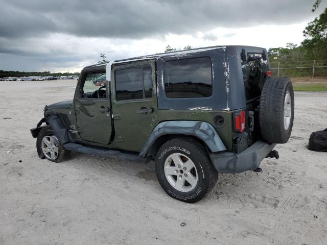 1J4GA39159L748743 - 2009 JEEP WRANGLER U X GREEN photo 2