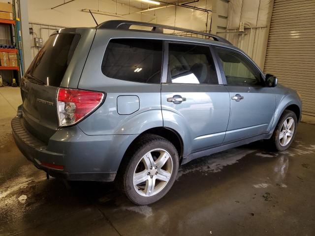 JF2SH636X9H726128 - 2009 SUBARU FORESTER 2.5X PREMIUM TEAL photo 3