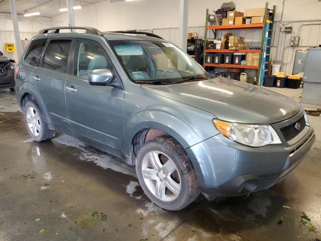 JF2SH636X9H726128 - 2009 SUBARU FORESTER 2.5X PREMIUM TEAL photo 4